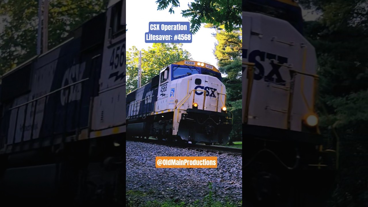 Operation Lifesaver: CSX #4568
