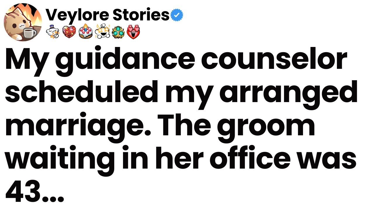 My guidance counselor scheduled my arranged marriage. The groom waiting in her office was 43.