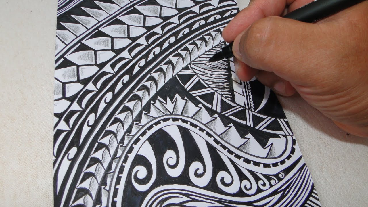 Desenho tribal para tatuagem