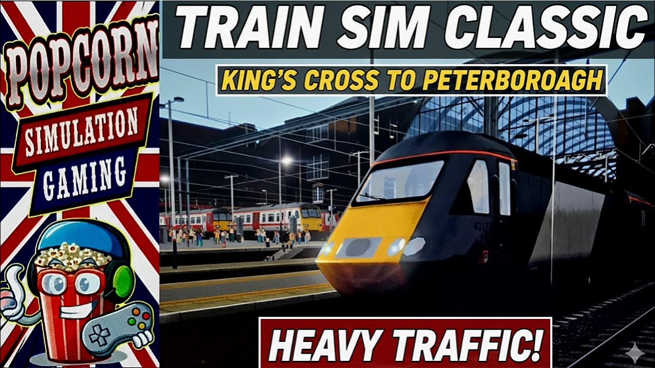 TRAIN SIM CLASSIC HEAVY TRAFFIC!