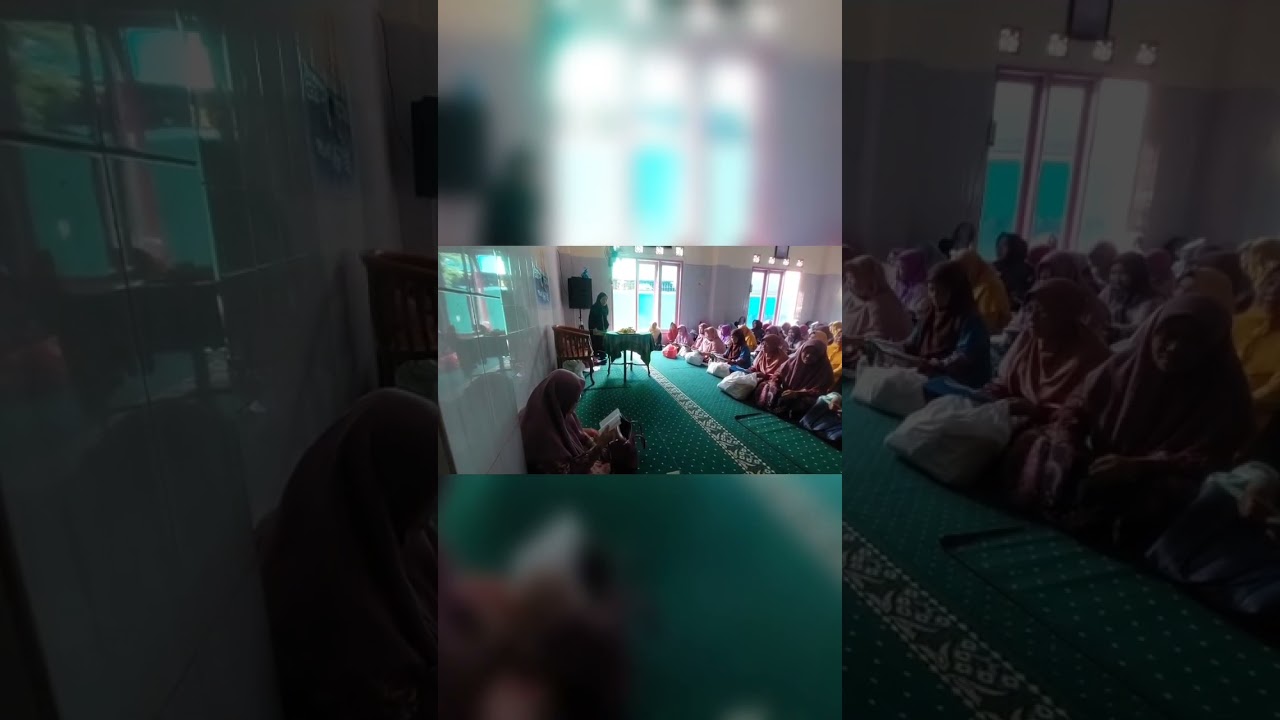Penutupan pengajian majlis ta'lim ibu2 Arrohmanijah Panti Asuhan Anni'mah 