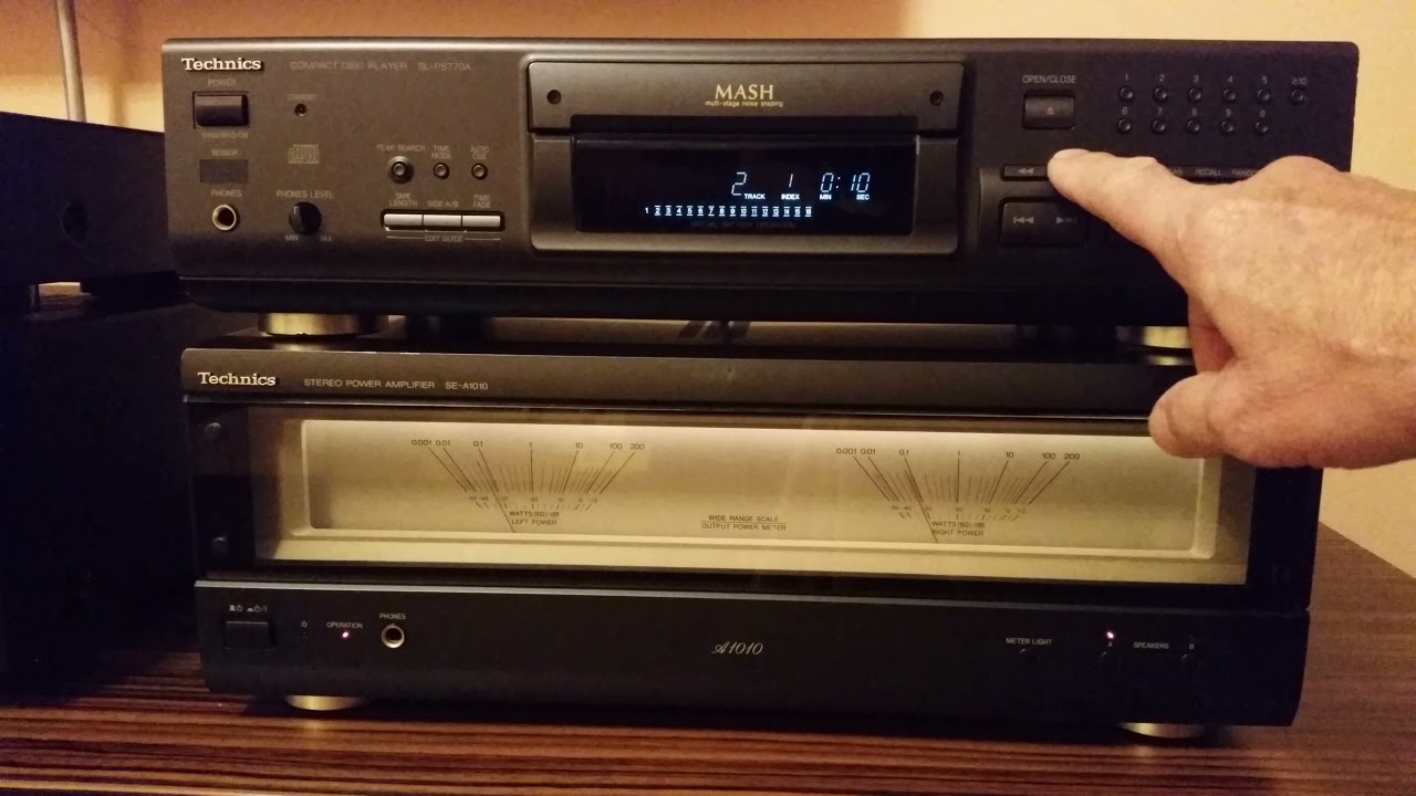 Technics SL-PS770A test