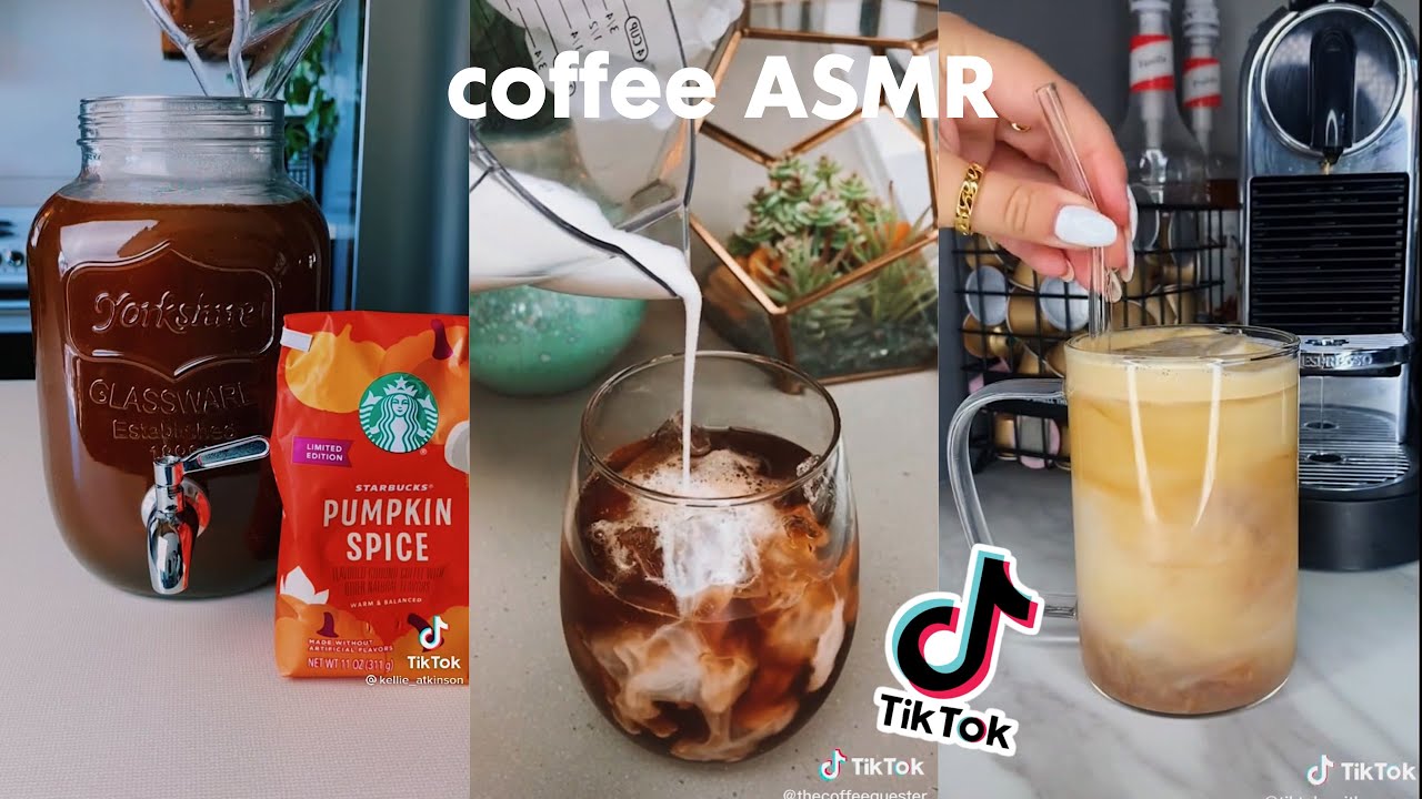 ASMR COFFEE MAKING TIKTOK COMPILATION