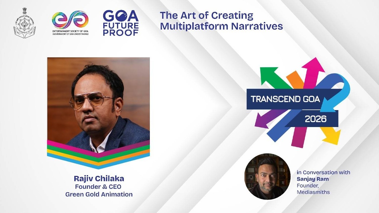 Green Gold Entertainment’s Journey | Transcend Goa 2026 | Chhota Bheem & Indian Animation