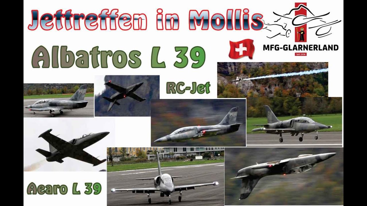 XXXL Albatros L 39 beim Jettreffen 2024 in Mollis CH
