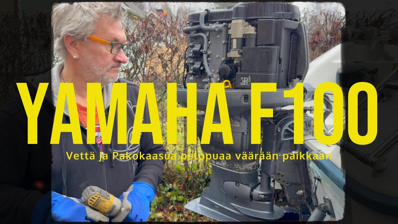 Yamaha F100 Nyt erehdytään ja etsitään vikaa !!!