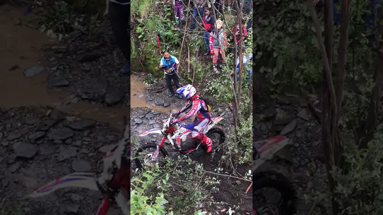 Lagares 2018 Day 3 Sherco rider injuried