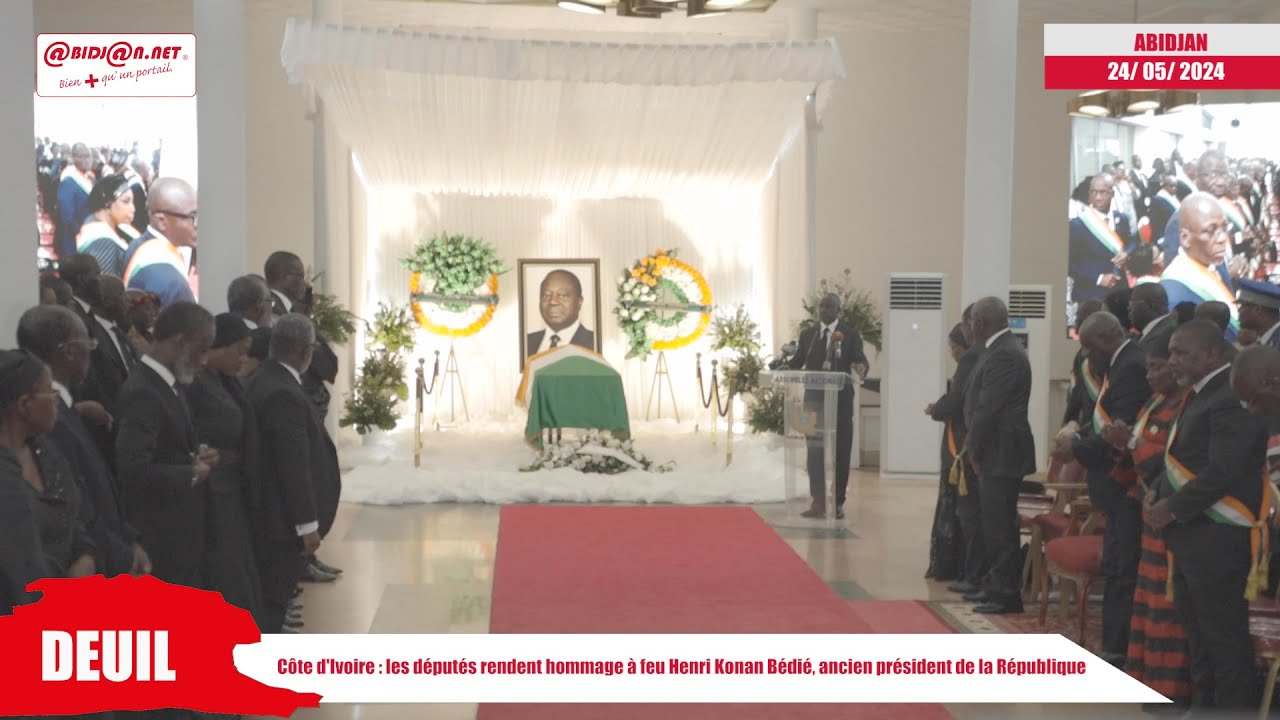 Côte d'Ivoire: les députés rendent hommage à feu Henri Konan Bédié