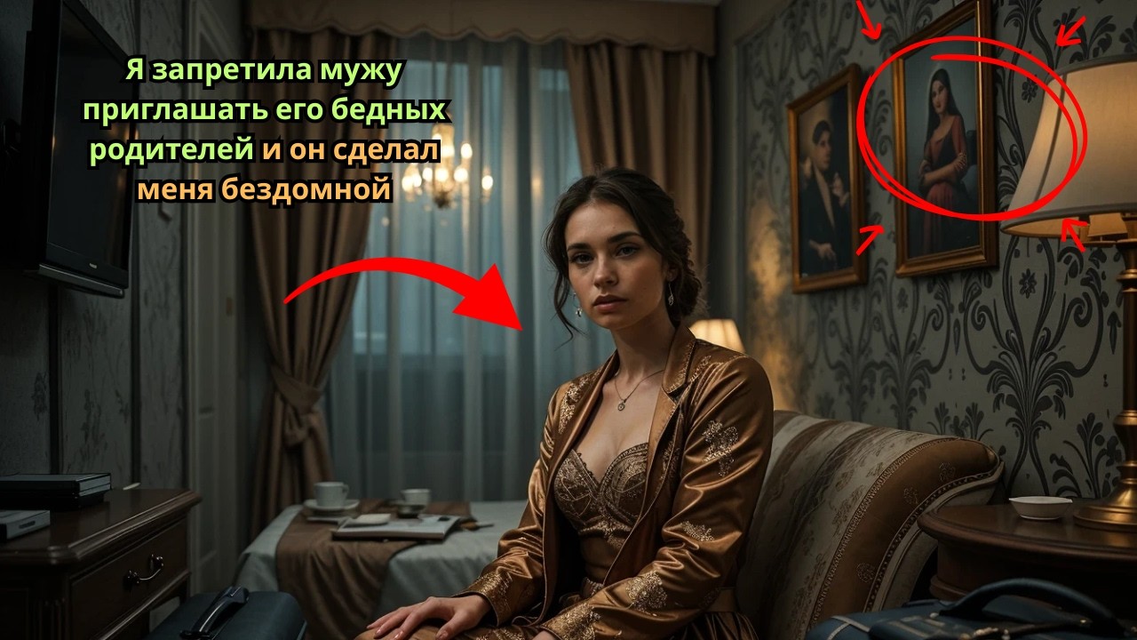 Я запретила мужу приглашать его бедных родителей и он сделал меня бездомной
