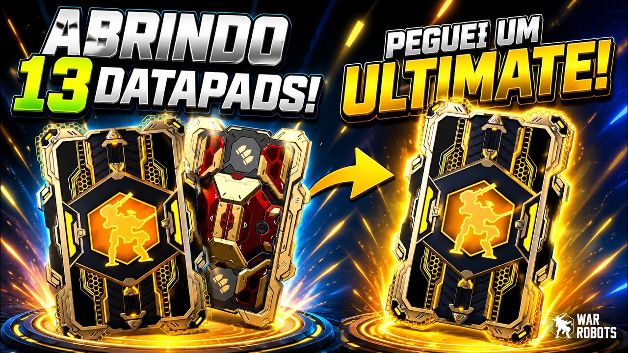 VOC&Ecirc; S&Oacute; PRECISA DE 15 DATAPADS PRA PEGAR A ULTIMATE KISTEN! | WAR ROBOTS