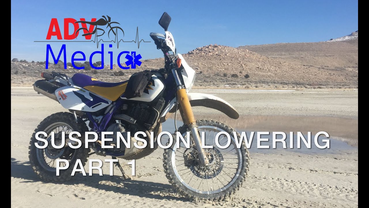 Suspension Lowering on the DR650 Part 1