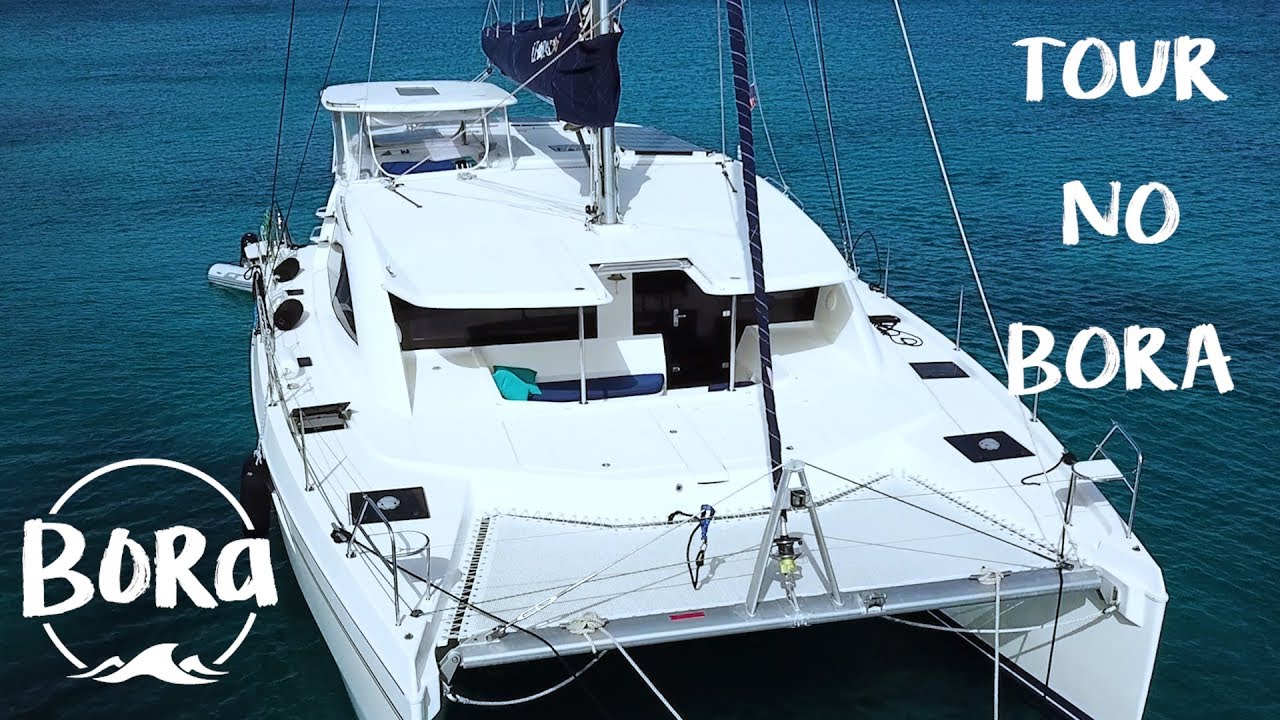 BORA #13 - POR DENTRO DO BORA! Conhecendo um Catamaran Leopard 48