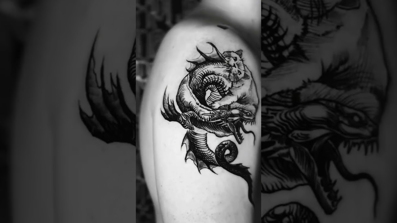 Unveiling the Cat & Snake Tattoo Mystery | ALL DAY Tattoo Bangkok