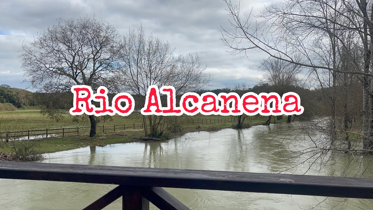 Vejam como ficou o Rio Alviela depois das tempestades 