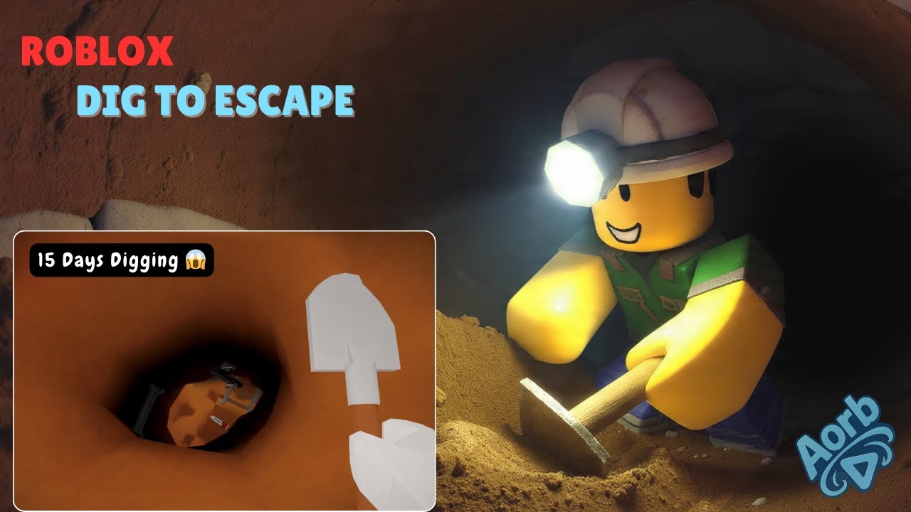 Can I Escape by Digging? 🤔 | Roblox Dig To Escape