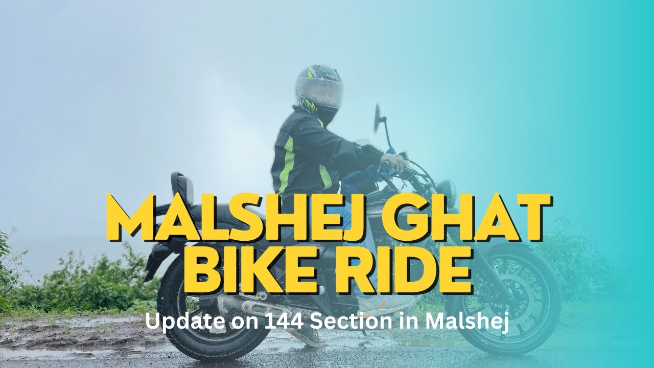 Malshej Ghat Bike Ride 2023 | Malshej Ghat Latest | Update on 144 | Police Stopping in #malshejghat