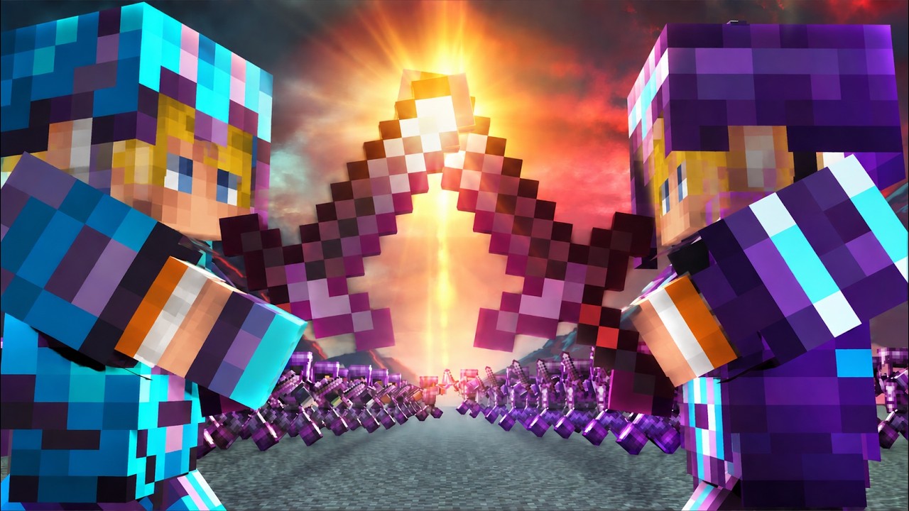 How I DESTROYED MY CLONE on This Minecraft ANARCHY Server&hellip;