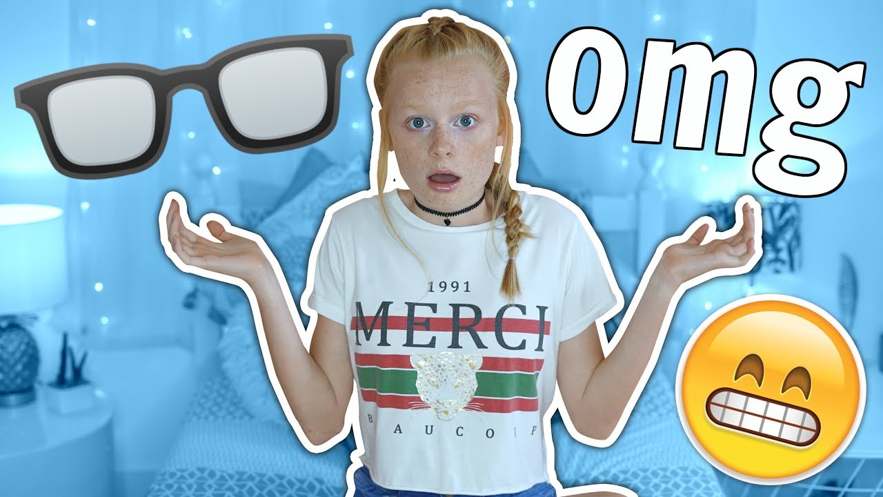 ARE MY GLASSES EMBARRASSING??!! 👓😱 *omg*