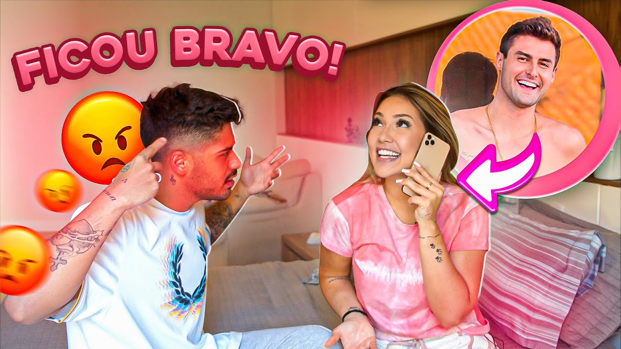 MEU EX ME LIGOU E MEU NAMORADO FICOU MUITO BRAVO!!!