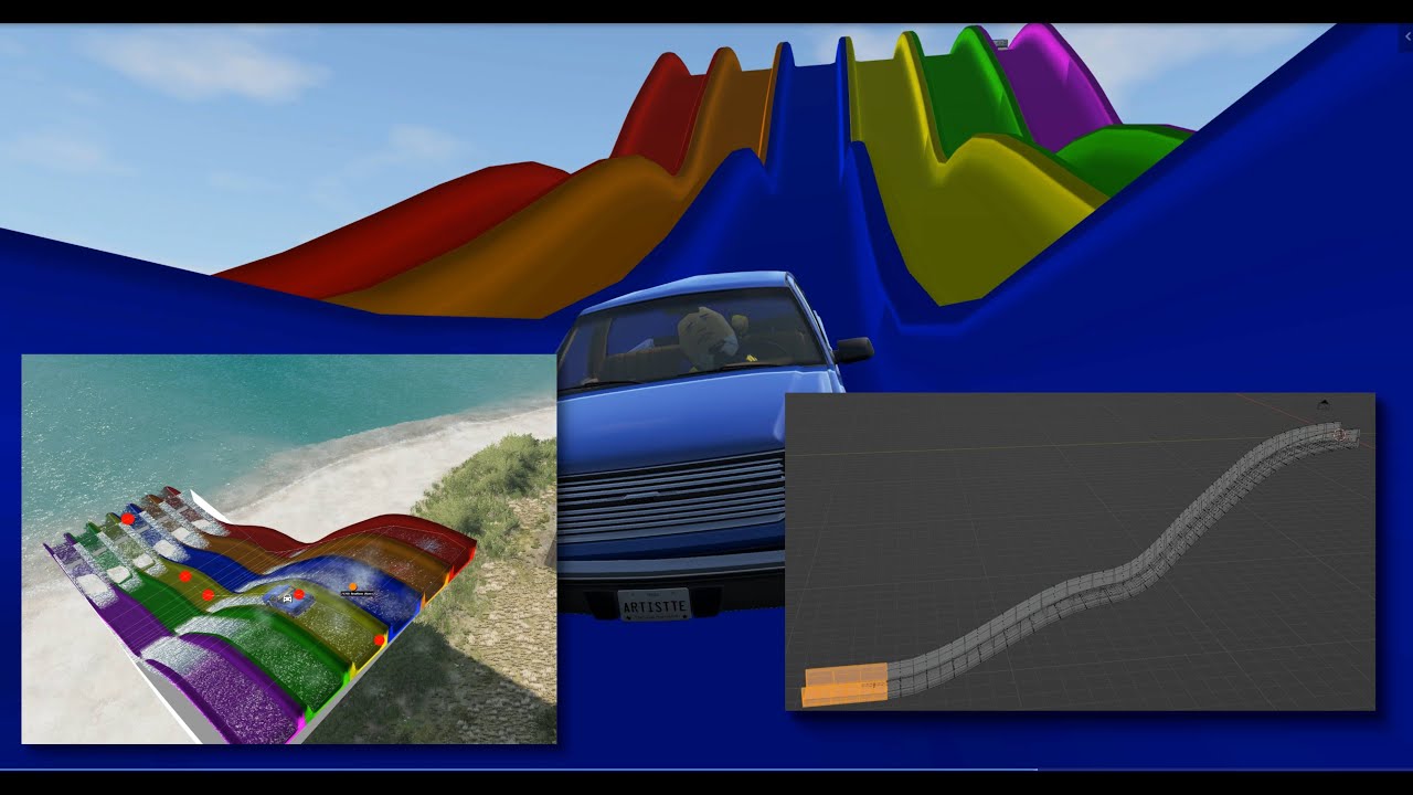 Emailed Question - How can I make this slide... - Water Slide - Track Asset
