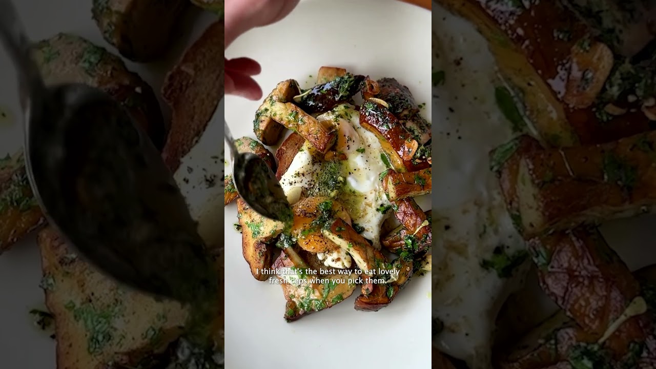 Mushrooms three ways #mushroom #mushroomrecipe #chef