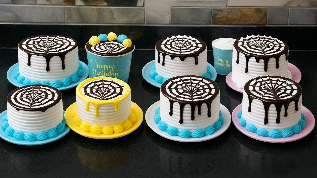 كل التورت دى من كوبيتين دقيق❗️ هنعمل مينى تورت باسبونج بيتى❗️ والفكرة دي تنفع لشغل الاون لاين👌