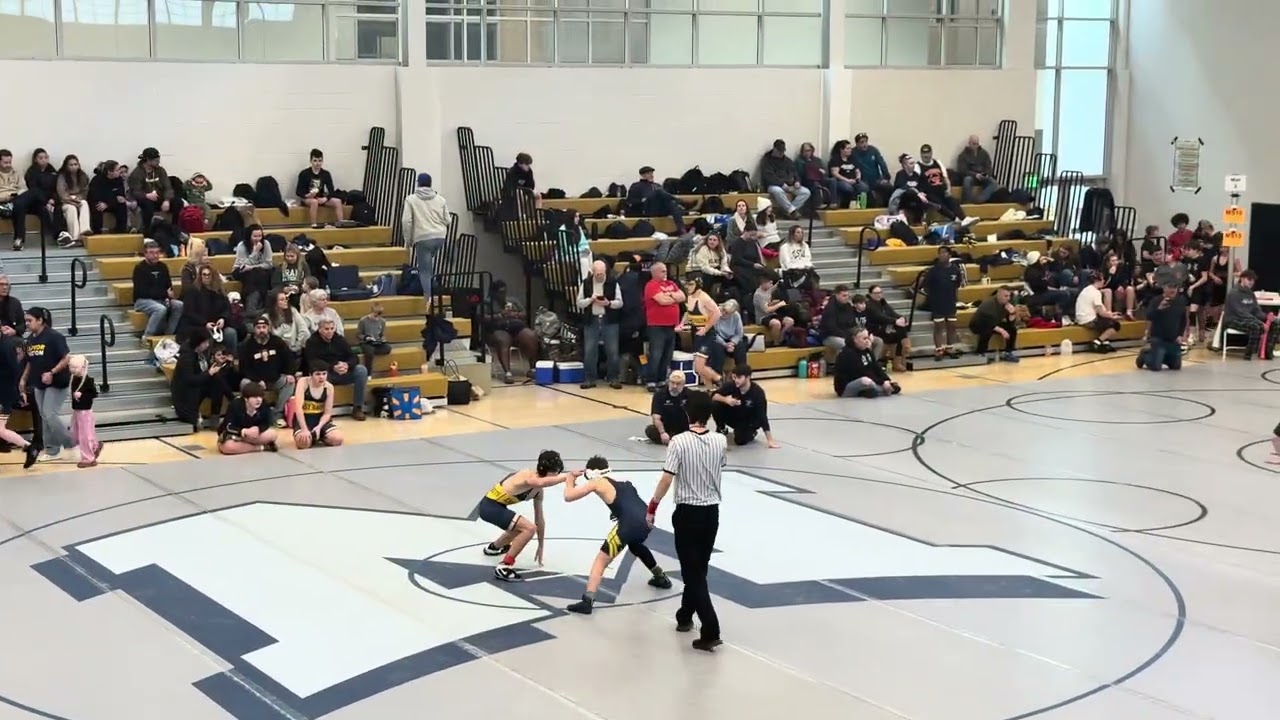 Beman Middle School 2026- Max Parisi 105lb weight Class Champion 
