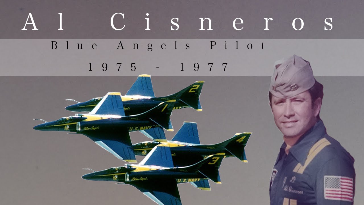 Пилот Blue Angels Эл Сиснерос (1975-1977)