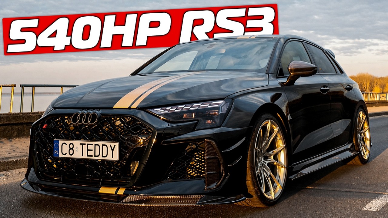Najszybsze Audi RS3 8Y Facelift? | Brutalny wydech bez OPF!