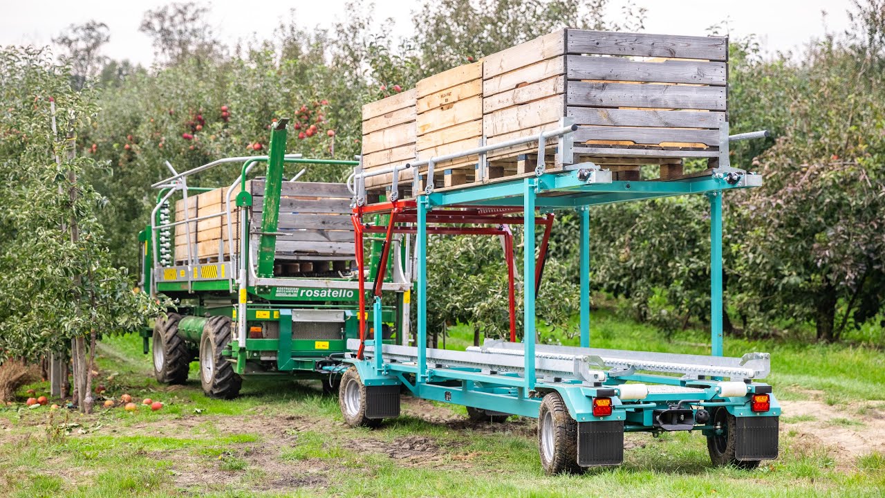 KRÓLIK WP-3DL/F auxiliary cart for orchard platforms | Rosatello Columbia