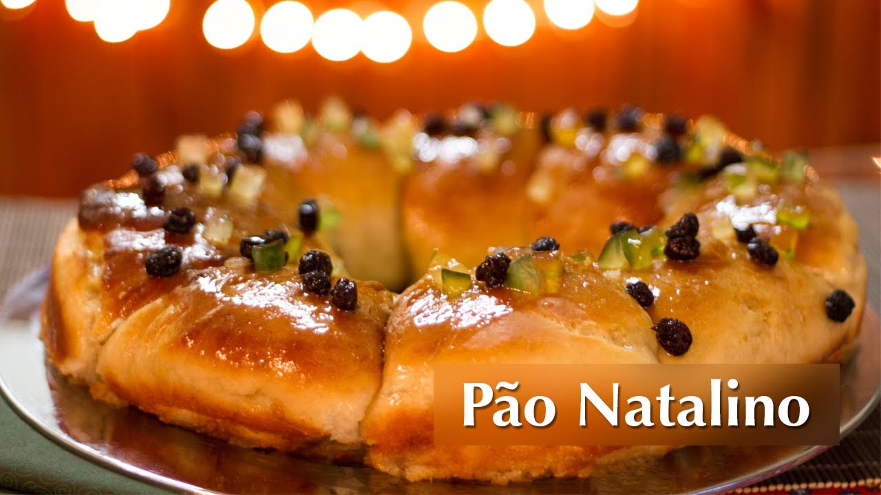 Receita de Pão Natalino (Pão Doce Vegan / Vegan Bread ENG SUB)