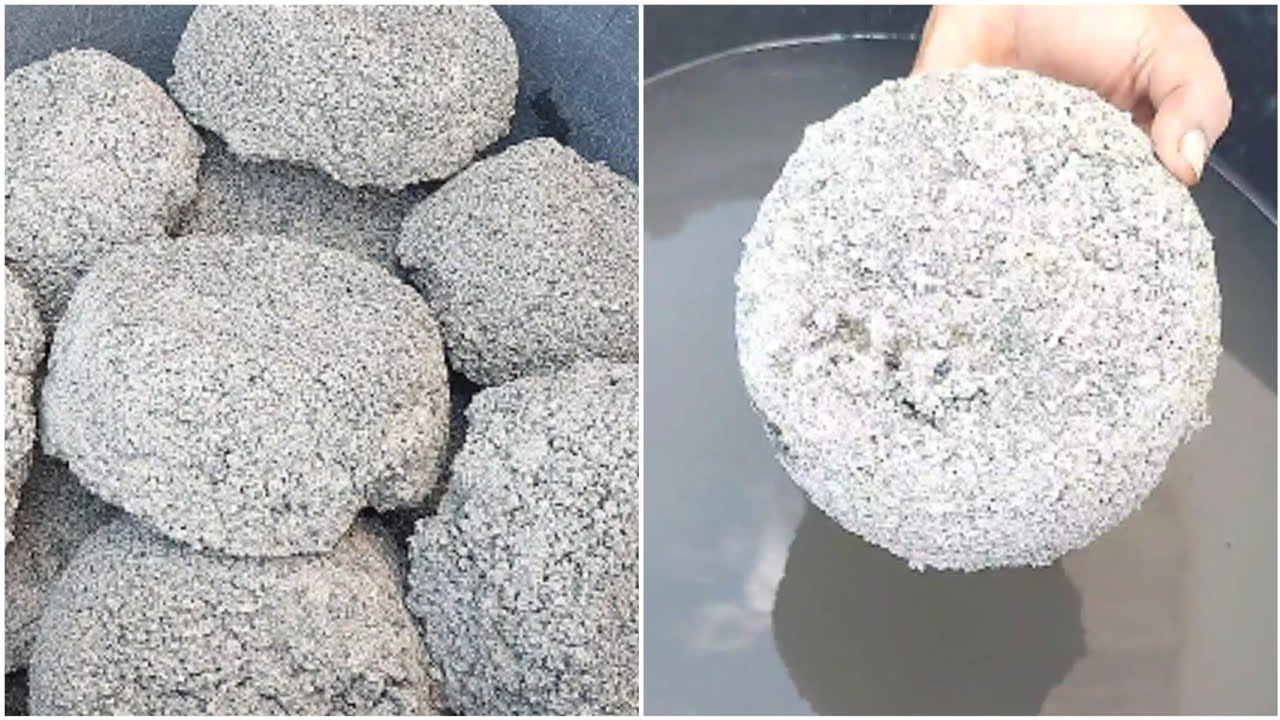 ASMR:;🗻🌪🌪🌪concrete crunchy crumbling dry&water+dipping/pouring 😋🥳H B'day elwyniac🍬🥳