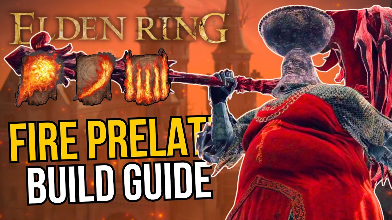 The FIRE PRELATE Build Guide, How to Build a Colossal Fire Pope (Late Game) | Elden Ring
