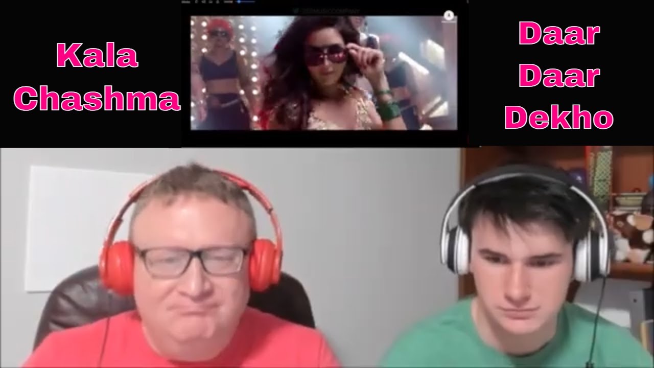 Reacting to Indian Music: Kala Chashma from Daar Daar Dekho