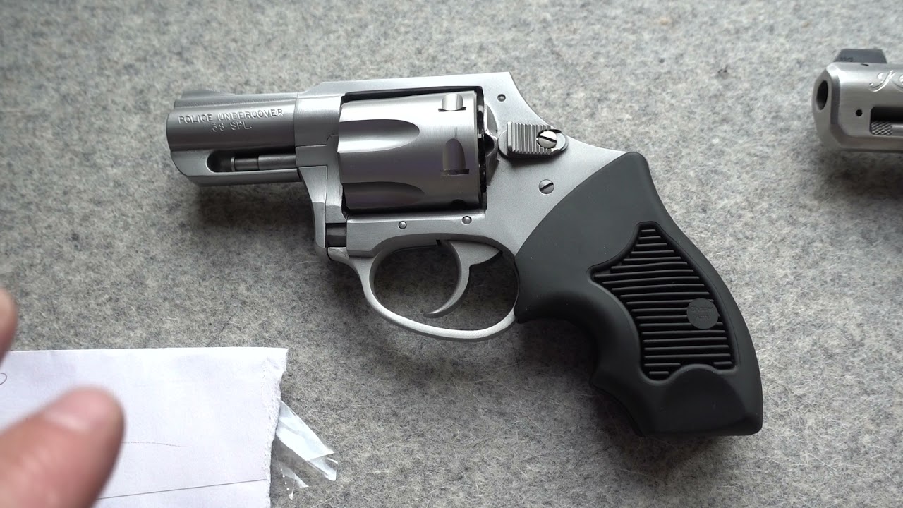 Charter Arms Police Undercover vs K6S vs Model 10