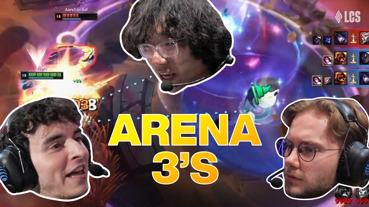 Arena 3s: LCS Pros vs Devs