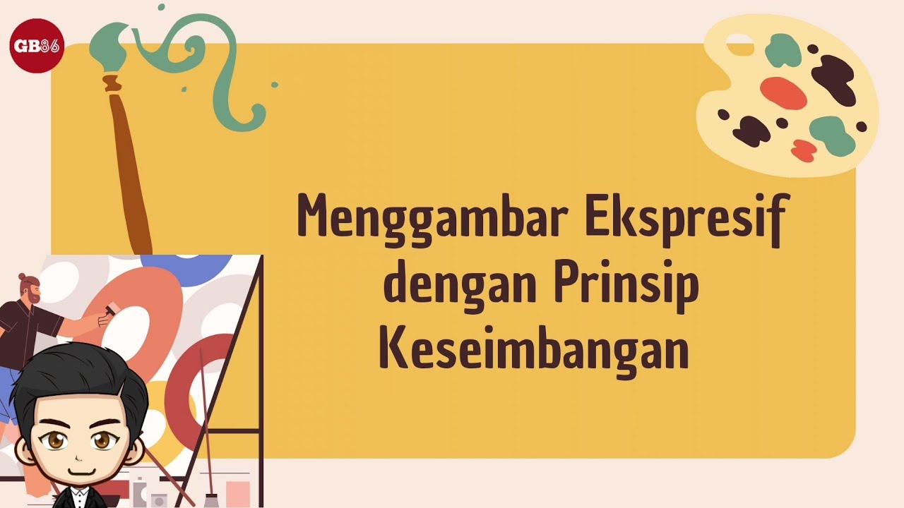 Menggambar  Ekspresif dengan Prinsip Keseimbangan - Materi Seni Rupa Kelas 5 Kurikulum Merdeka