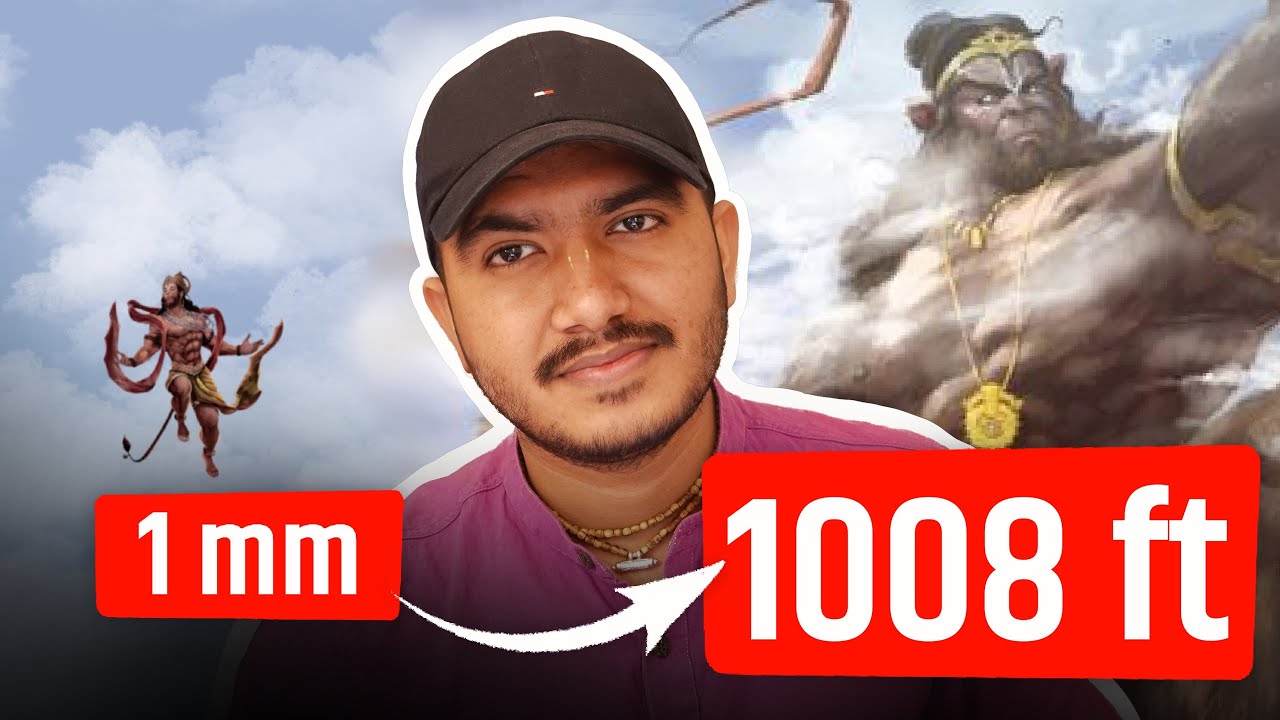 The science behind Hanumanji's size change (The science behind Anima and Mahima Siddhi)