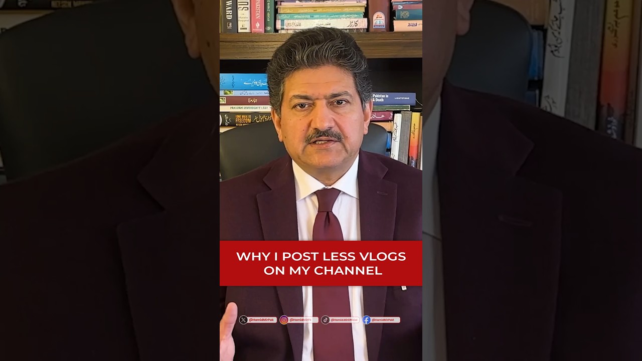 The Reason I Don't Make Regular Vlogs on My Channel #shorts #hamidmir