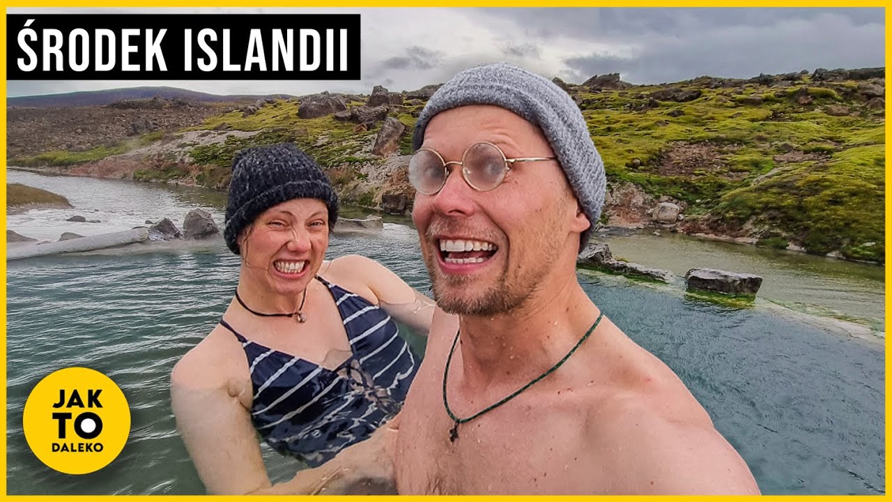 ISLANDIA - JEDZIEMY PRZEZ ŚRODEK WYSPY! Dziewiczy skrawek wyspy, gorące źródła i widoki z drona!
