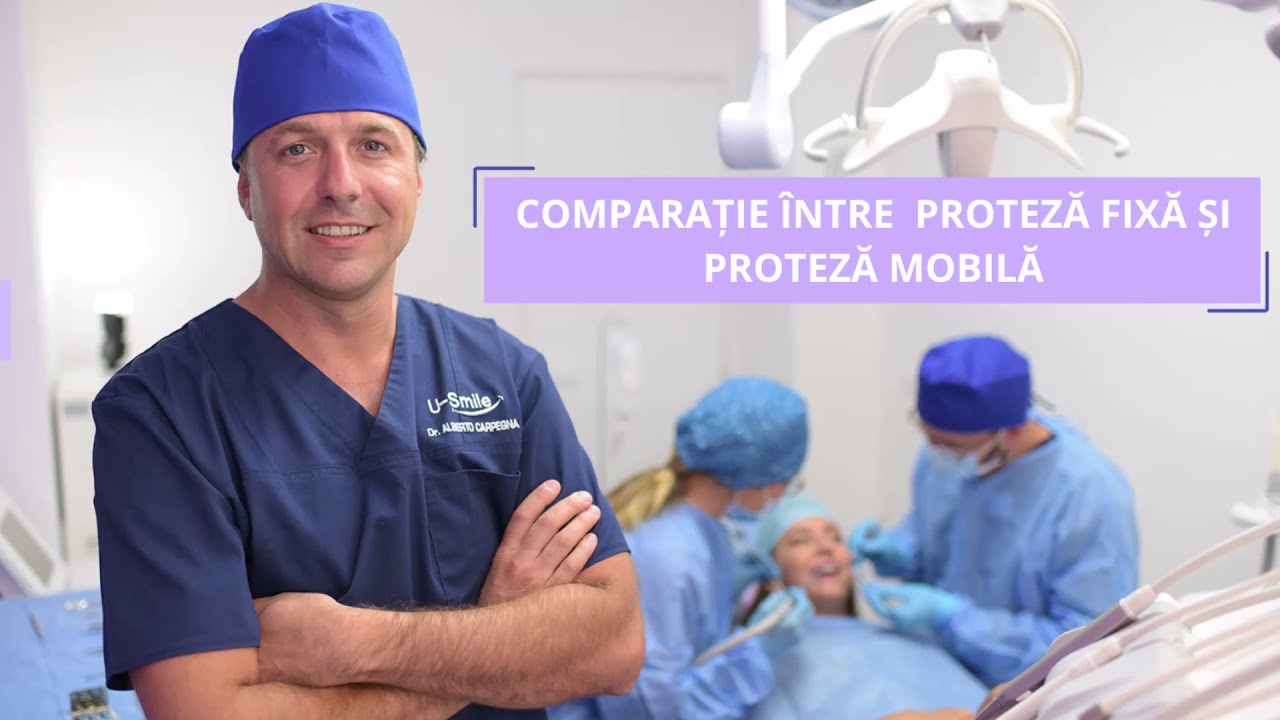 Comparatie proteza fixa si proteza mobila