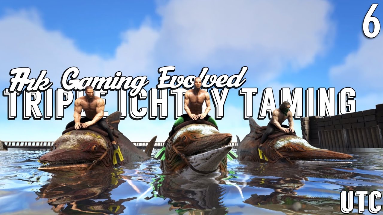 Enchantment Under The Sea! :: Ark Gaming Evolved :: Ep. 6 :: Ichthy Taming w/ Fox + Arahli :: UTC