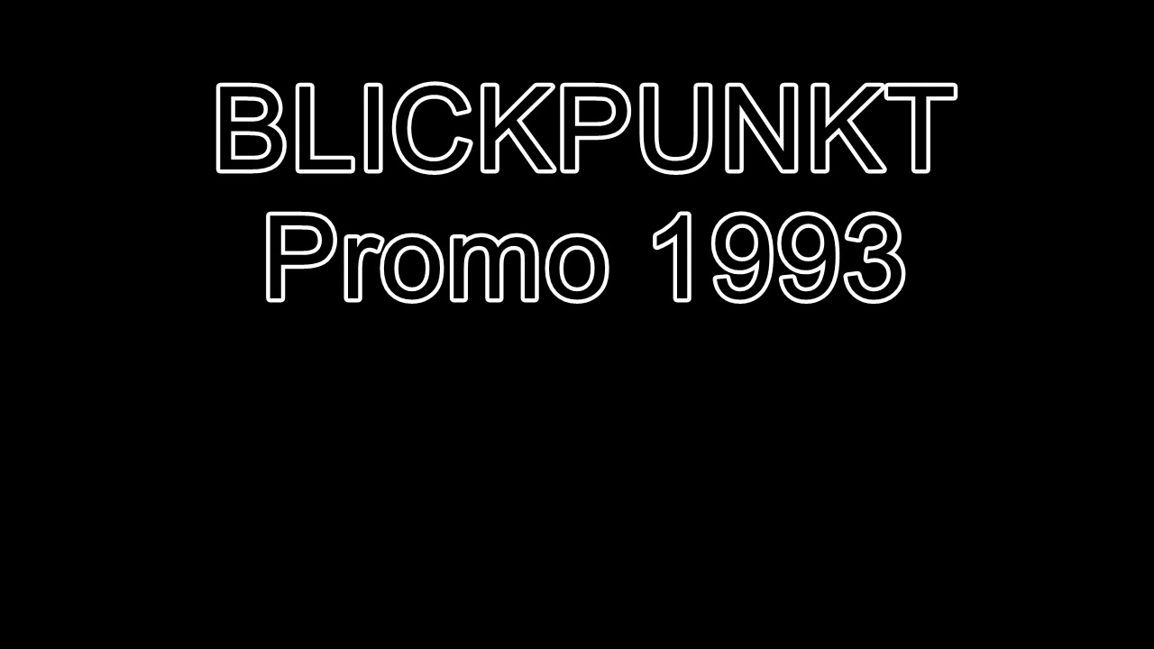 Blickpunkt - Promo 1993 | Svensk trallpunk | Swedish Melodious Hardcore