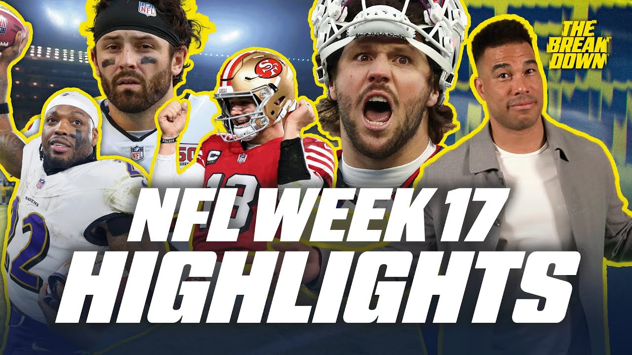 Highlights from EVERY Week 17 NFL Game! | The playoff race goes down to the wire! 🔥 | The Breakdown