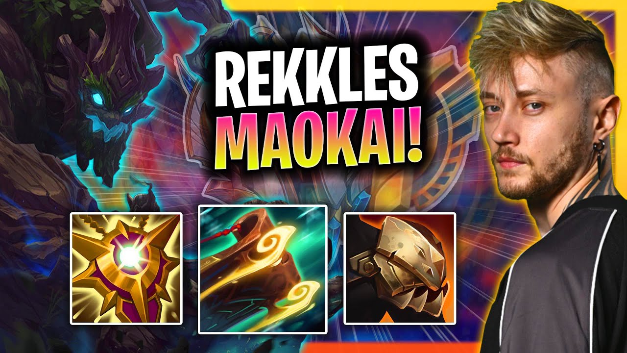 REKKLES IS A GOD WITH MAOKAI! | LR Rekkles Plays Maokai Support vs Lulu!  Season 2025