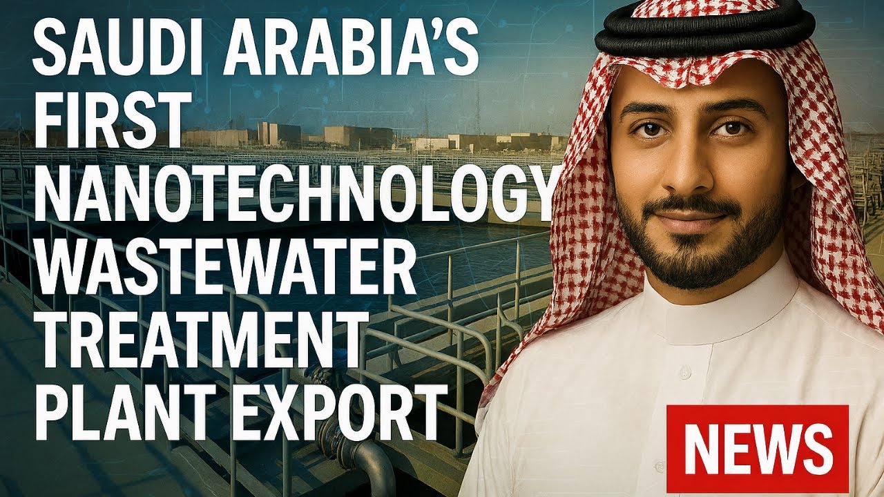 Saudi Arabia's First Nanotechnology Wastewater Treatment Plant Export