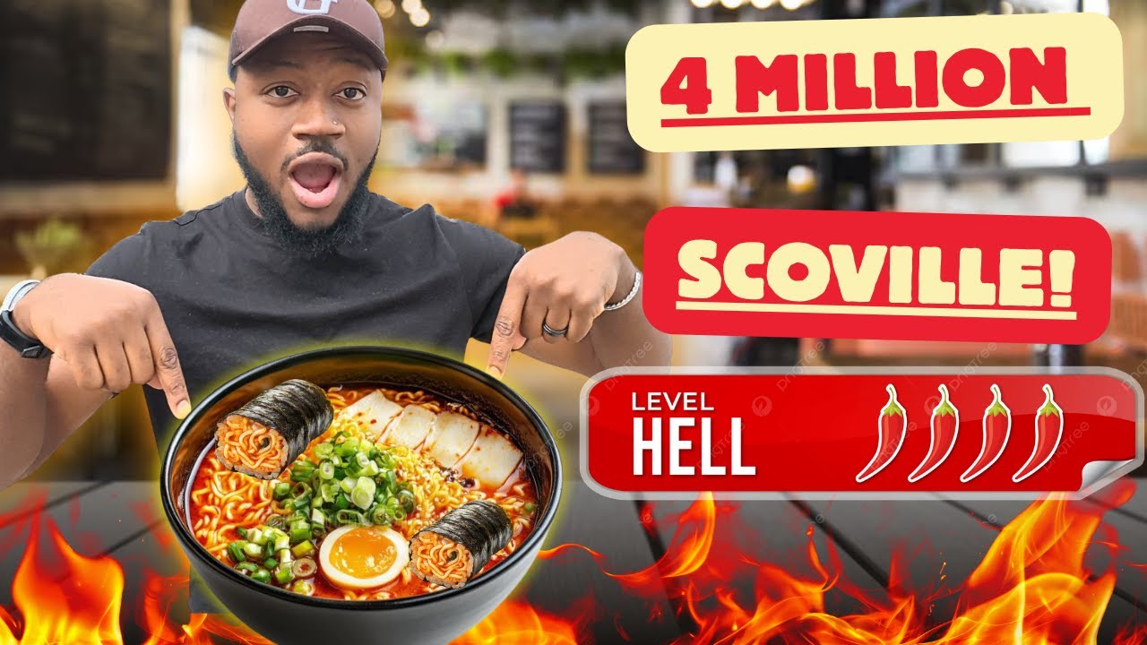 (99.99 % FAIL RATE) Eating the World’s SPICIEST RAMEN!