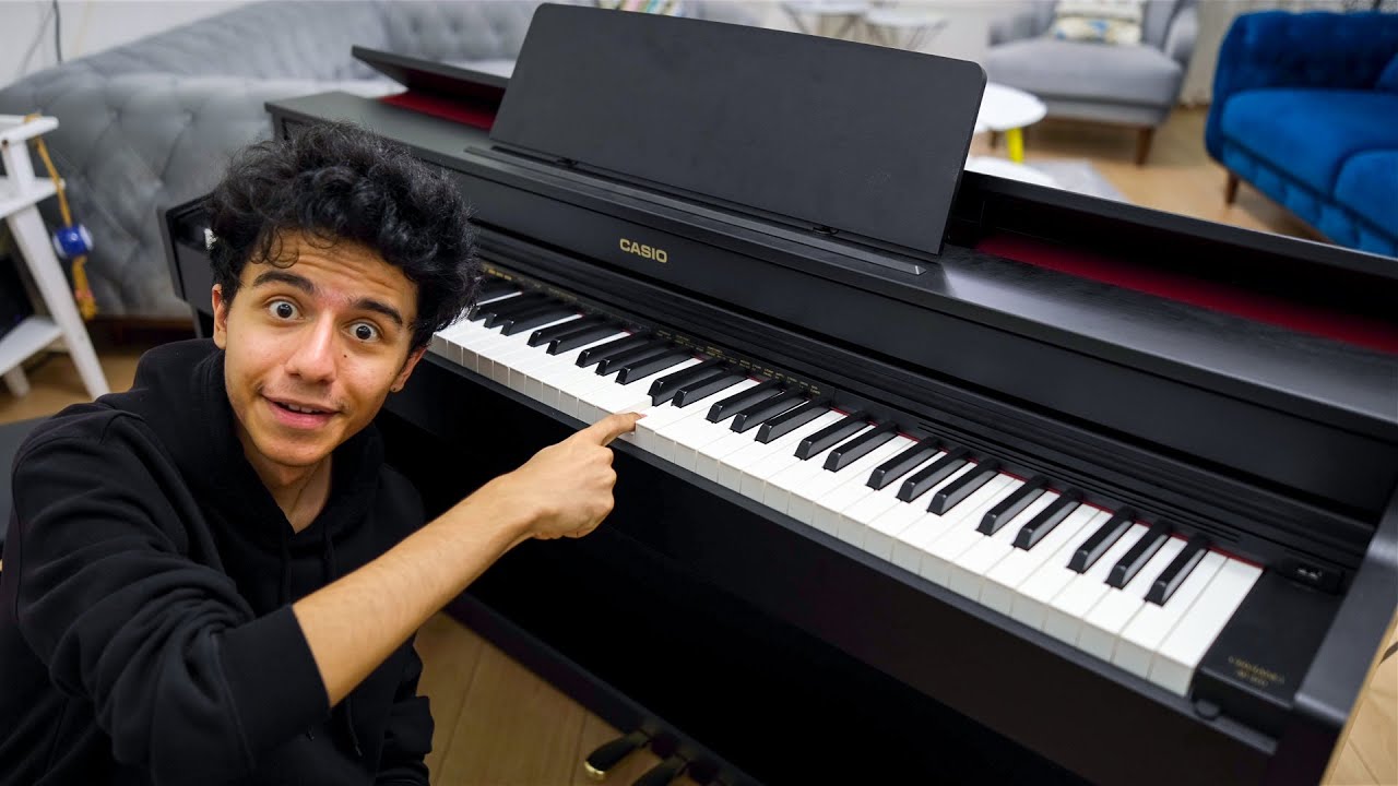 CAN SIKINTISINA SON VEREN ALET (Casio AP-470 Dijital Piyano)