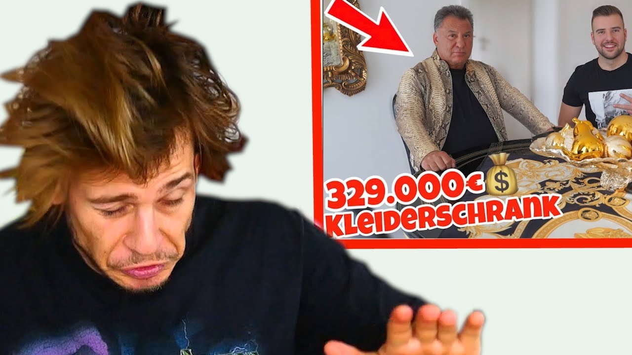 329.000€  KLEIDERSCHRANK von Milliarden Mike 🤬 **kurz vorm Schlaganfall**