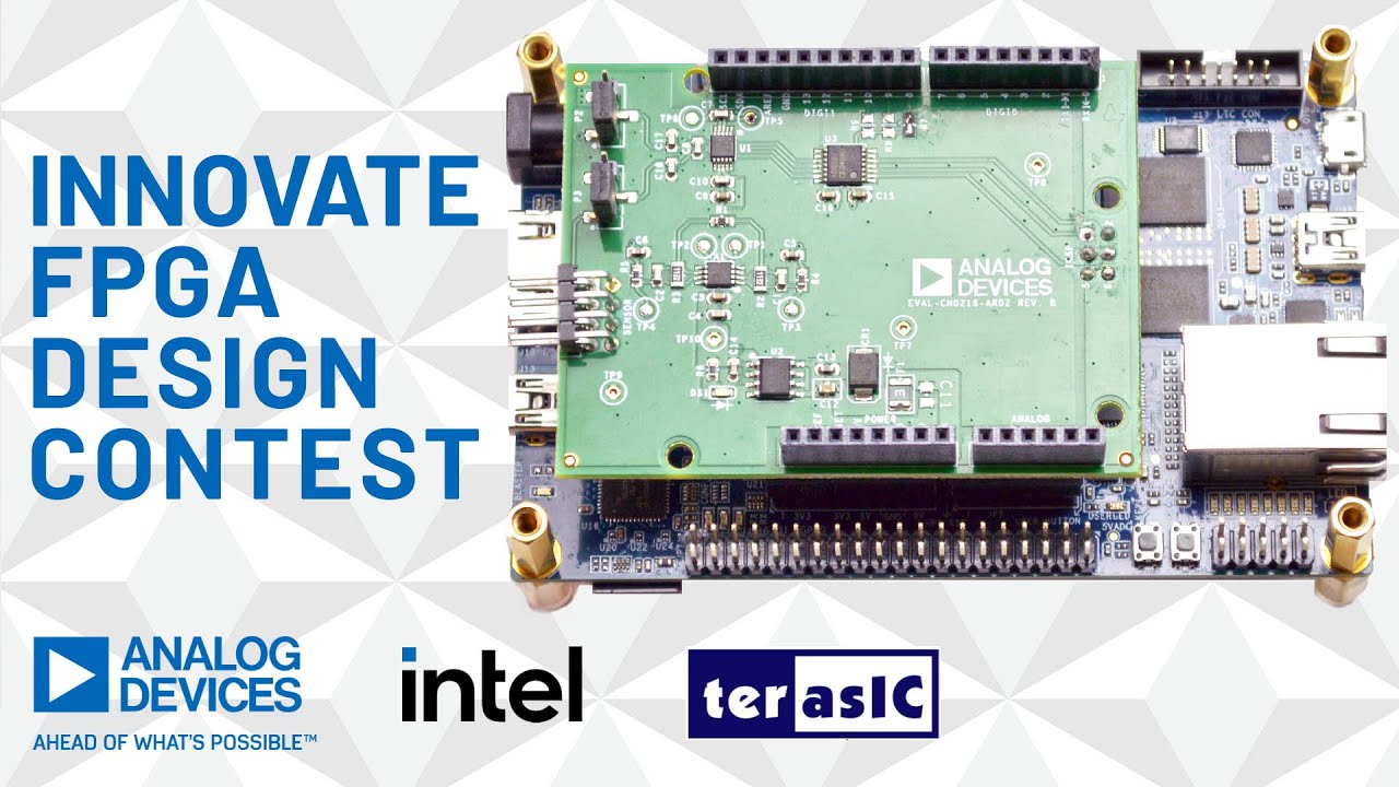 Analog Devices Sponsors InnovateFPGA Design Contest featuring DE10-Nano